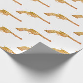 旧式な銃 ラッピングペーパー (角)