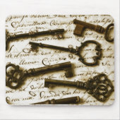 旧式な鍵 マウスパッド (正面)