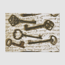 旧式な鍵 薄葉紙