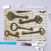 旧式な鍵 薄葉紙 (クラフト)