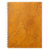 旧式な革表紙の羊皮紙の背景 ノートブック (正面)