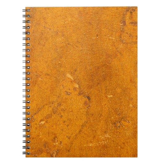 旧式な革表紙の羊皮紙の背景 ノートブック (正面)