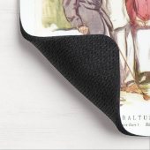 旧式なBaltusrolのカントリークラブの漫画 マウスパッド (コーナー)