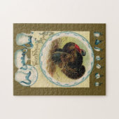 旧式なClapsaddleの感謝祭のパズル ジグソーパズル (横)