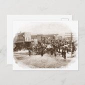 旧式なMesick Mich MIの通りの眺めの~ 1909年 シーズンポストカード (正面/裏面)