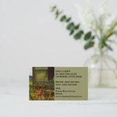 旧式なVNTGのトラクターの復帰の~の名刺! 名刺 (スタンド正面)