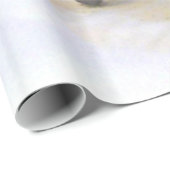 "旧式のクリスマスの村"の包装紙 ラッピングペーパー (ロールコーナー)