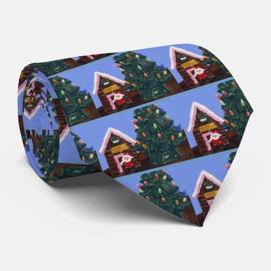 旧式のクリスマス ネクタイ (ロール)