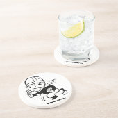 旧式のフットボール コースター (側面)