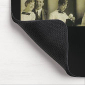 旧式のロマンチックな女性の写真のストリップ マウスパッド (コーナー)