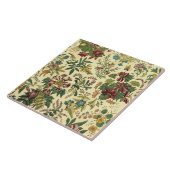 旧式の花の豊富 タイル (側面)