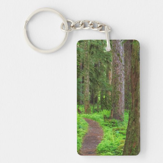 旧成長林の景勝 キーホルダー (正面)