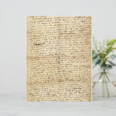 旧手書き文字スクラップブック紙 (スタンド正面)