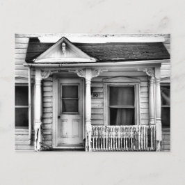 旧放棄された家の番号90 BW ポストカード