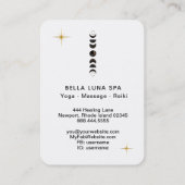 *～*旧暦宇宙月相宇宙シャーマンバス 名刺 (裏面)