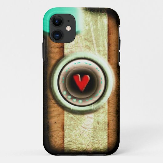 旧木工効果カメラiPhone 5/iPhone 5s ケース Case-Mate iPhoneケース (裏面)