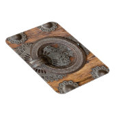 旧木戸の金属ノッカー マグネット (右側)