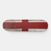 旧木目イギリス国旗 スケートボード (横)