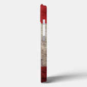 旧木目カナダ国旗 Case-Mate iPhoneケース (裏面 / 左)