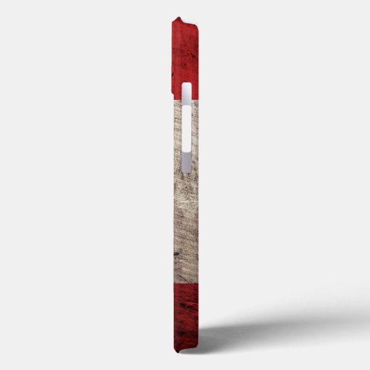 旧木目カナダ国旗 Case-Mate iPhoneケース (裏面 / 左)