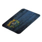 旧木目ネバダ州旗 マグネット (左側)