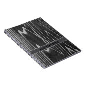 旧木目日本の模様 – パーソナル化可能 ノートブック (右側)