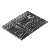 旧木目日本の模様 – パーソナル化可能 ノートブック (左側)