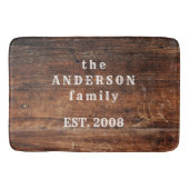 旧木素朴材自然バスマット バスマット (正面)