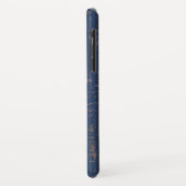 旧木製ワイオミング州旗 Case-Mate iPhoneケース (裏面/左)