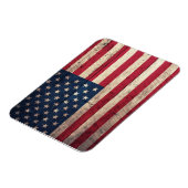 旧木造アメリカ国旗 マグネット (左側)