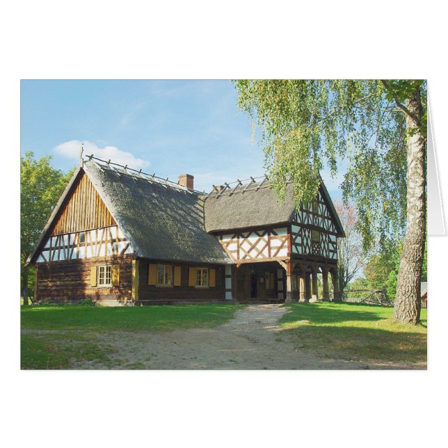 旧木造ハウス – カード (正面横)