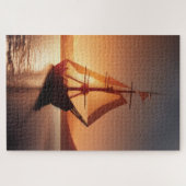 旧木造ボートジグソーパズル ジグソーパズル (横)