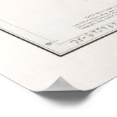 旧木里地江国立森林地図（1967年） ポスター (角)