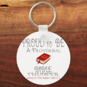 旧来の聖書の賛辞 キーホルダー (正面)