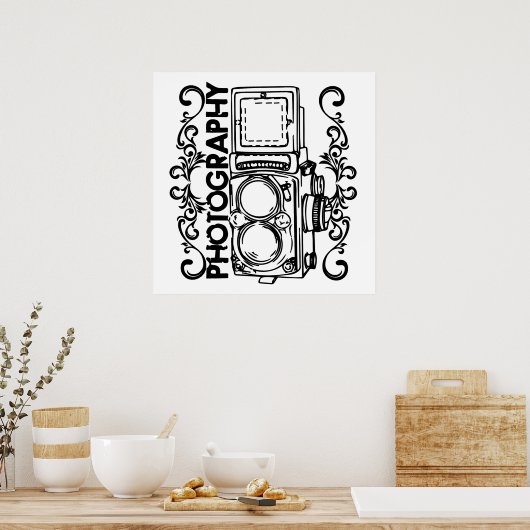 旧校写真 ポスター (キッチン)