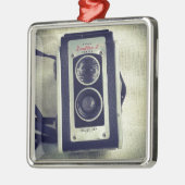 旧校写真#vintage #vintagecamera メタルオーナメント (左)