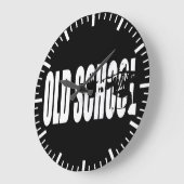 旧校力(体建物動機) ラージ壁時計 (傾斜)