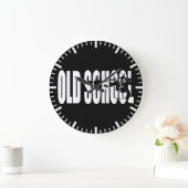 旧校力(体建物動機) ラージ壁時計 (ホーム)