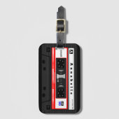 旧校用カセットの個人用設定  ラゲッジタグ (正面縦)