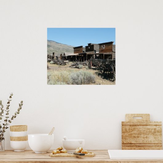 旧極西 ポスター (キッチン)