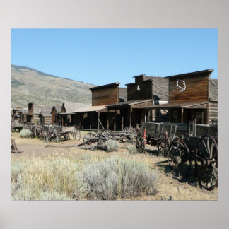 旧極西 ポスター