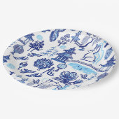 旧正月うさぎシノワセリー ペーパープレート (アングル)