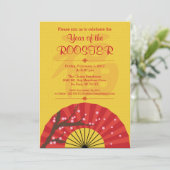 旧正月のカスタマイズパーティの招待状 招待状 (スタンド正面)