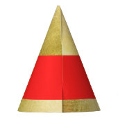 旧正月のパーティーの帽子 パーティーハット (裏面)