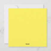 旧正月の幸福の繁栄調和 シーズンカード (裏面)