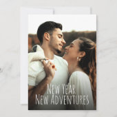 旧正月の新しいアドベンチャーフォト結婚ズ セーブザデート (正面)