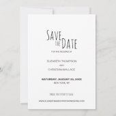 旧正月の新しいアドベンチャーフォト結婚ズ セーブザデート (裏面)