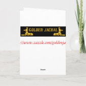 旧正月の明けましておめでとうの2011年のウサギ シーズンカード (裏面)