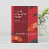 旧正月パーティの招待状2023 招待状 (スタンド正面)