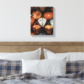 旧正月ランタン キャンバスプリント (インサイチュ (寝室))